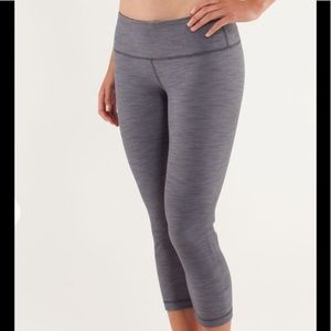 Lululemon Wunder Under Crop *Denim
Coal